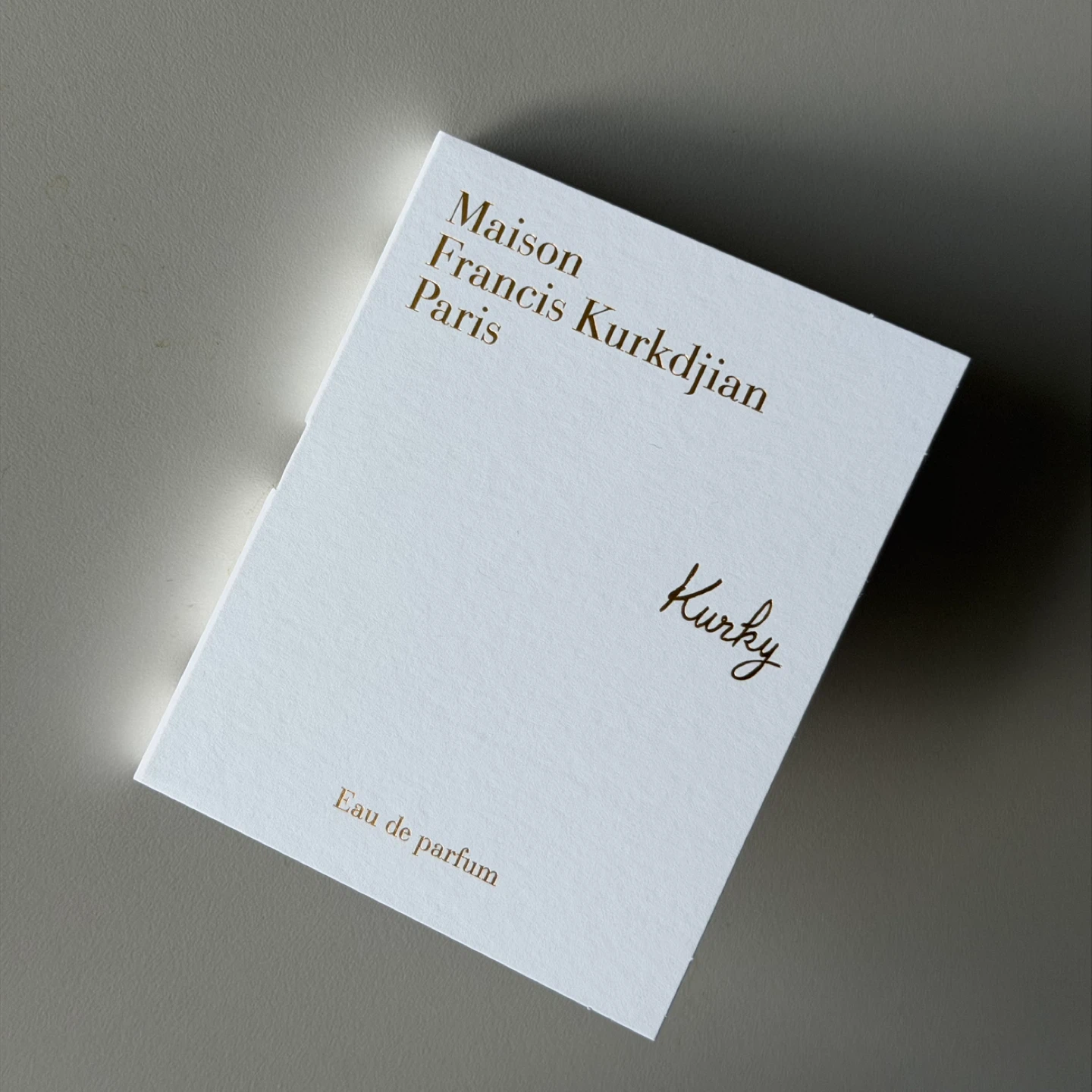 Maison Francis Kurkdjian Kurky EDP 2ml ⚽️