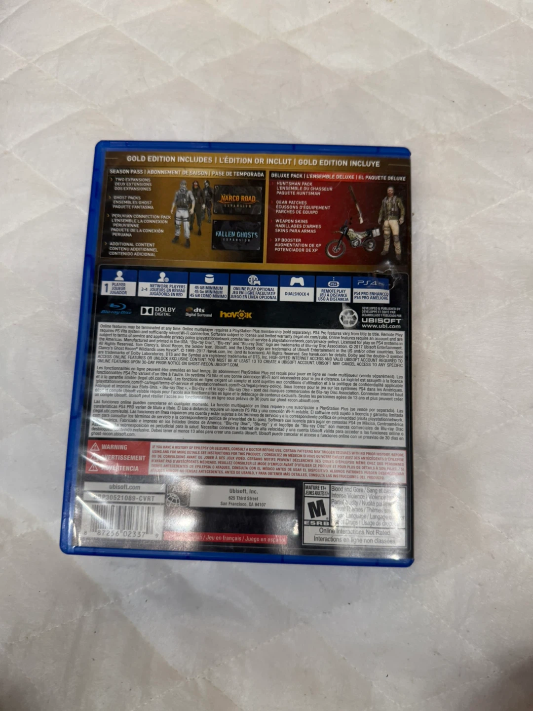 Tom Clancy's Ghost Recon Wildlands Gold Edition PS4 Game - photo 3