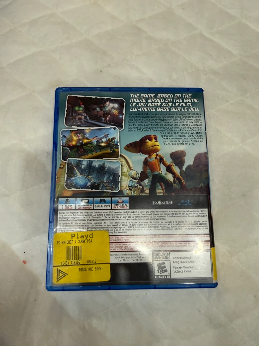 Ratchet & Clank PlayStation 4 Game - photo 2