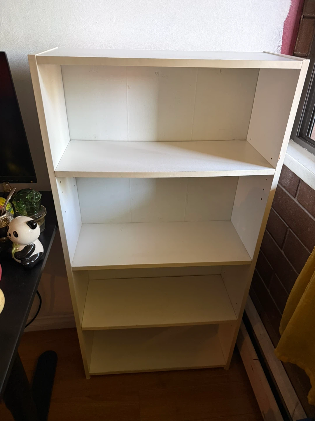 White Bookshelf / Storage Shelf