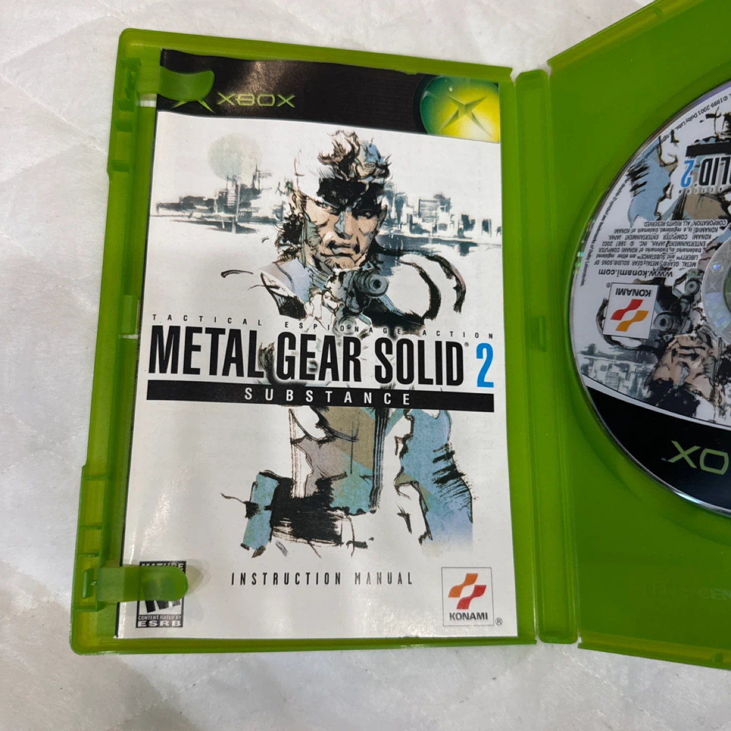 Metal Gear Solid 2: Substance Xbox Game - photo 2