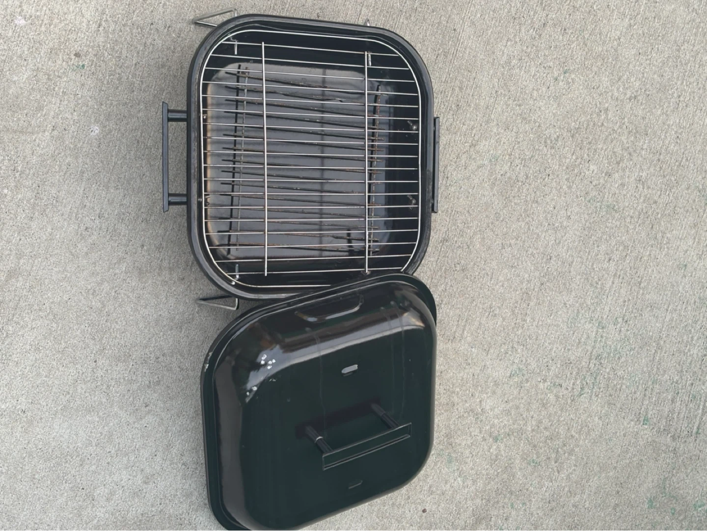 Black Portable Grill - photo 2