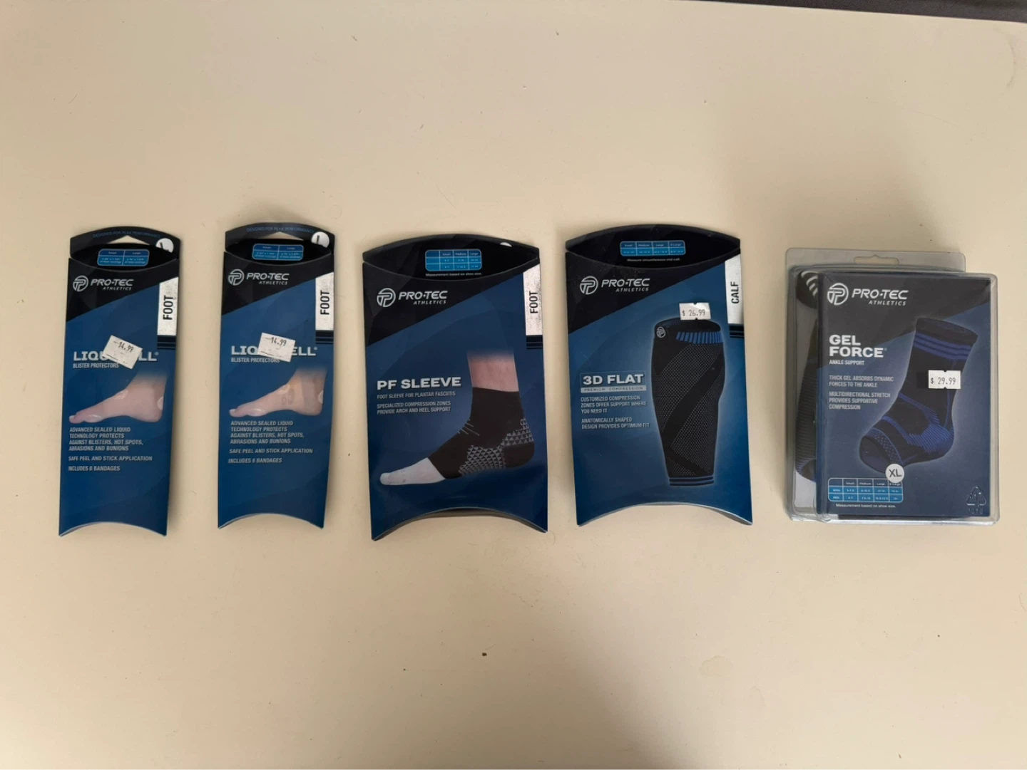 Pro-Tec Athletics Liquicell Foot Support
