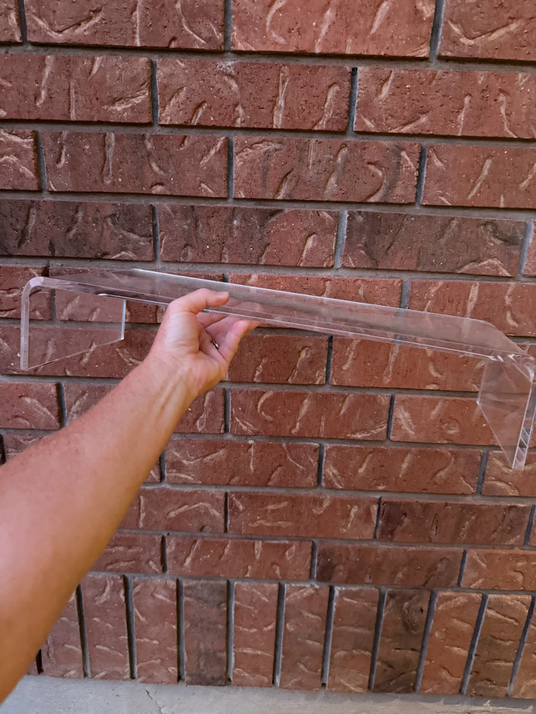 Clear Acrylic Shelf