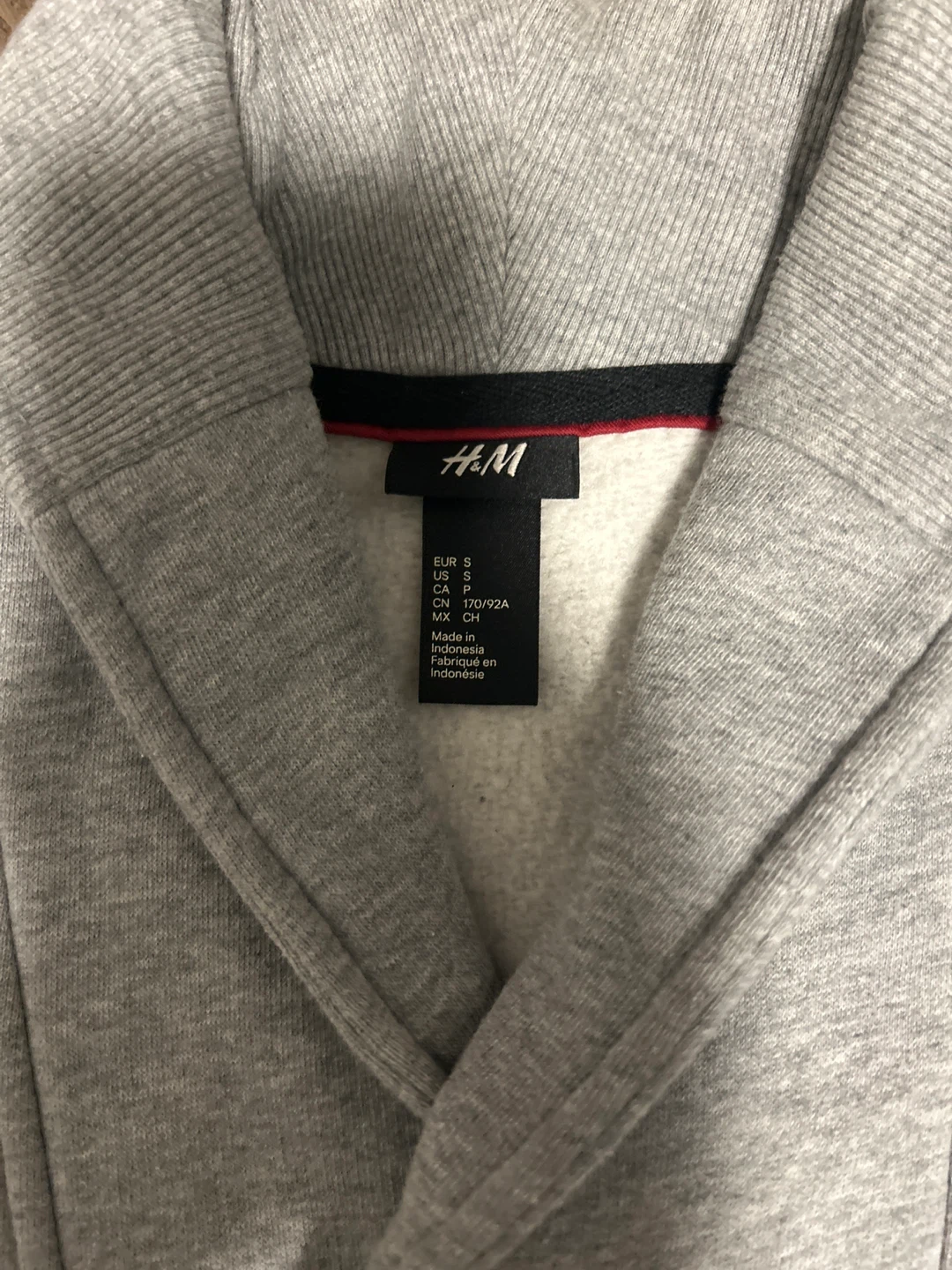 H&M Grey fleece  cardigan ⚽️ - photo 2