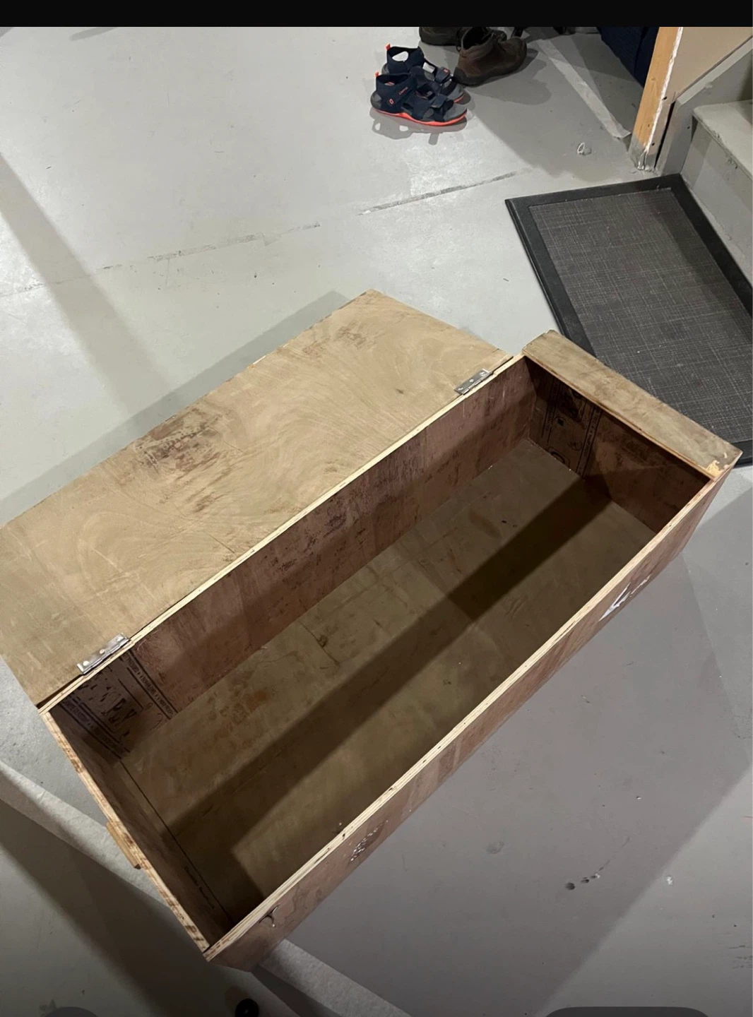 Wooden Storage Trunk Chest Box - photo 3