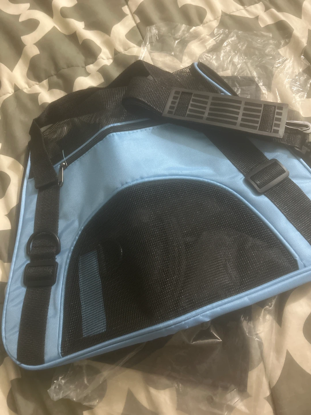 Light Blue Pet Carrier Bag