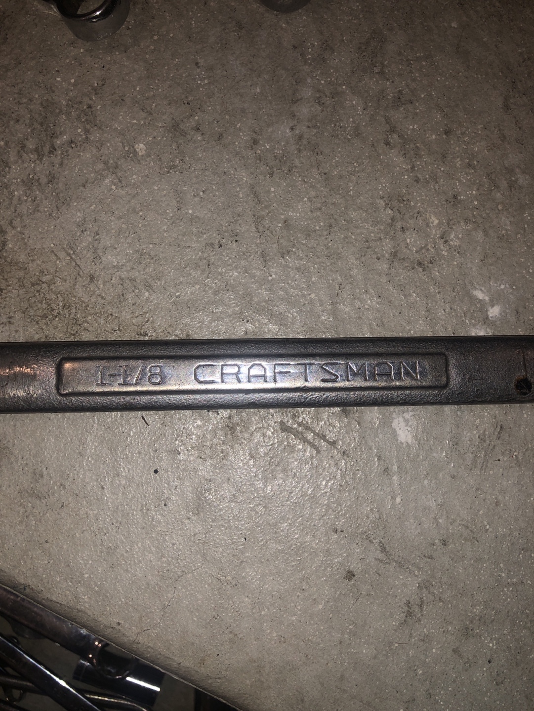 ⚽️Craftsman 1-1/8" Combination Wrench