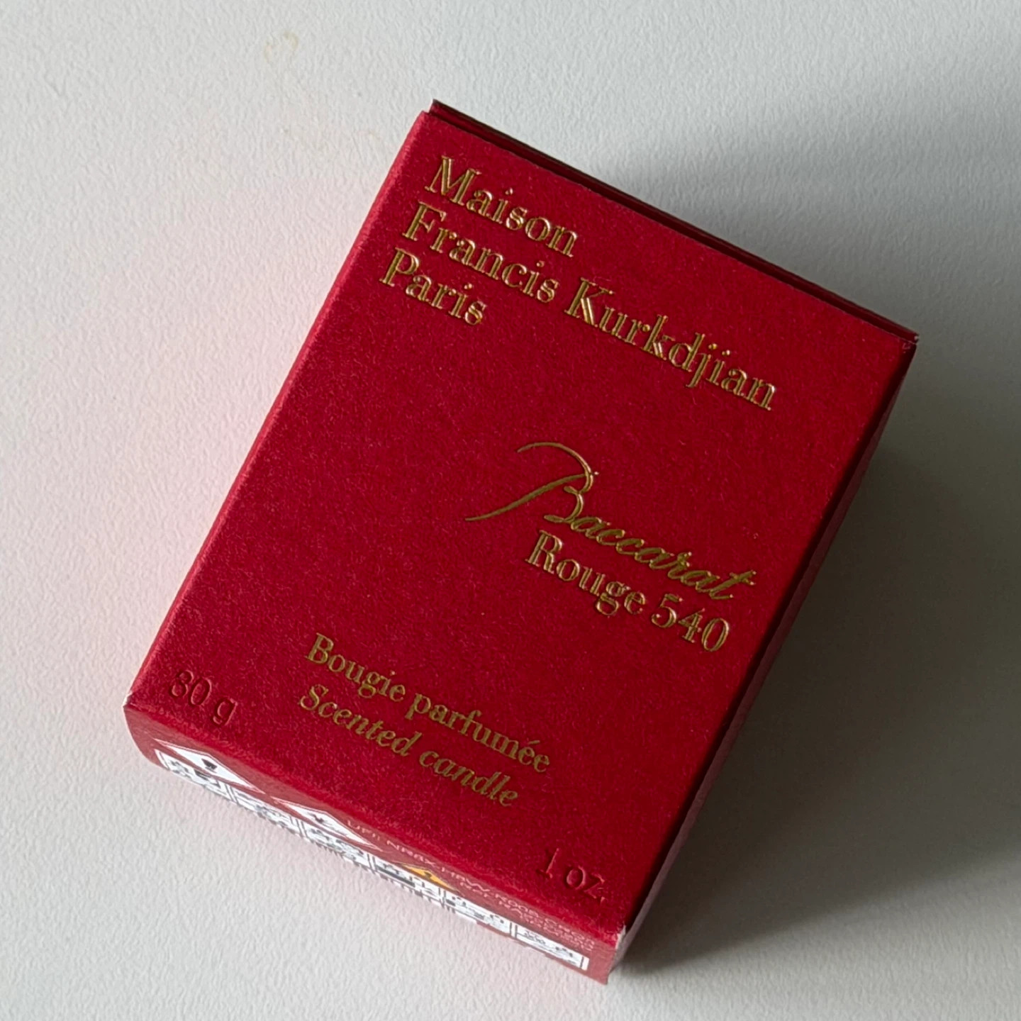 Maison Francis Kurkdjian Baccarat Rouge 540 Scented Candle ⚽️