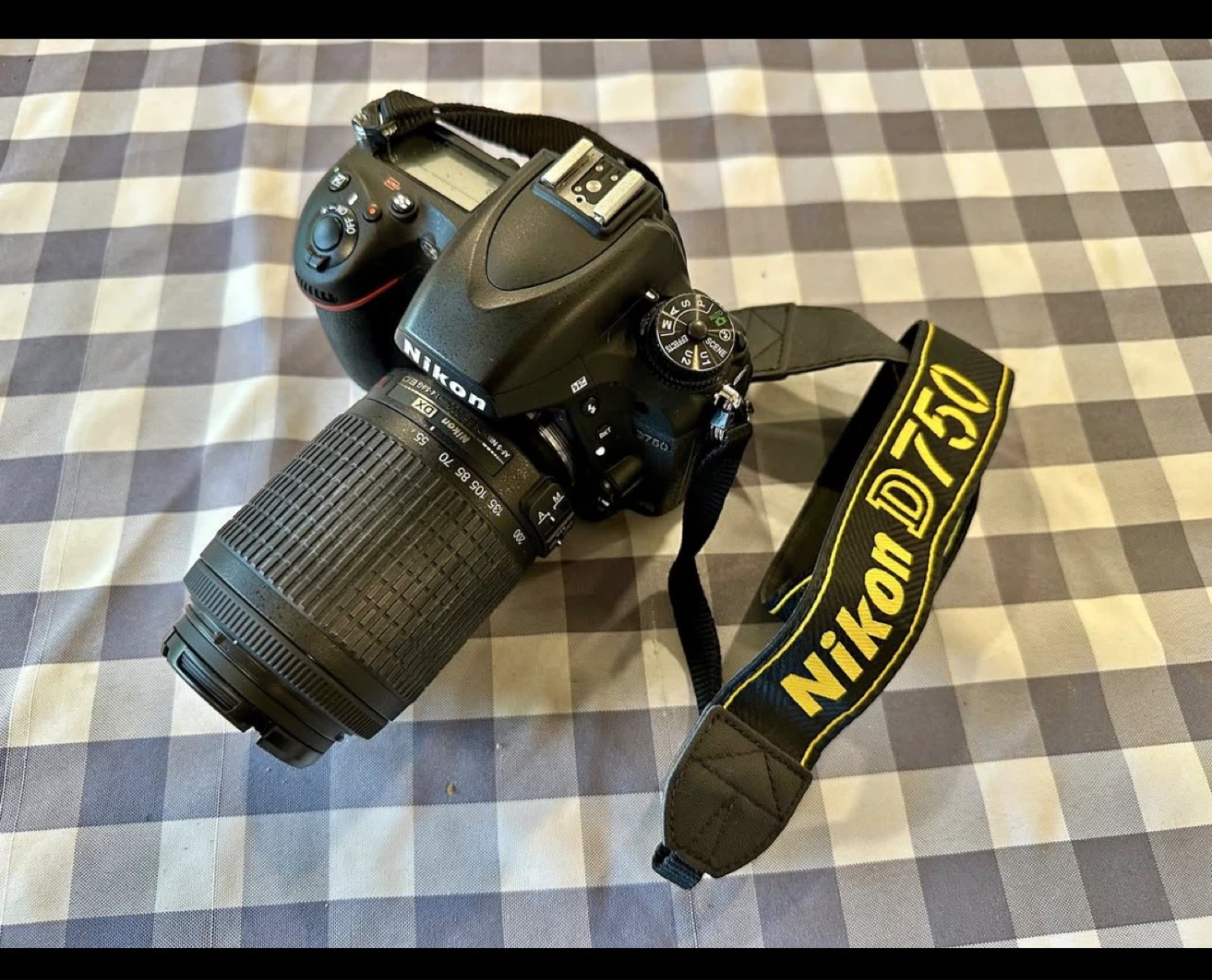 Nikon D750 DSLR Camera with Lens