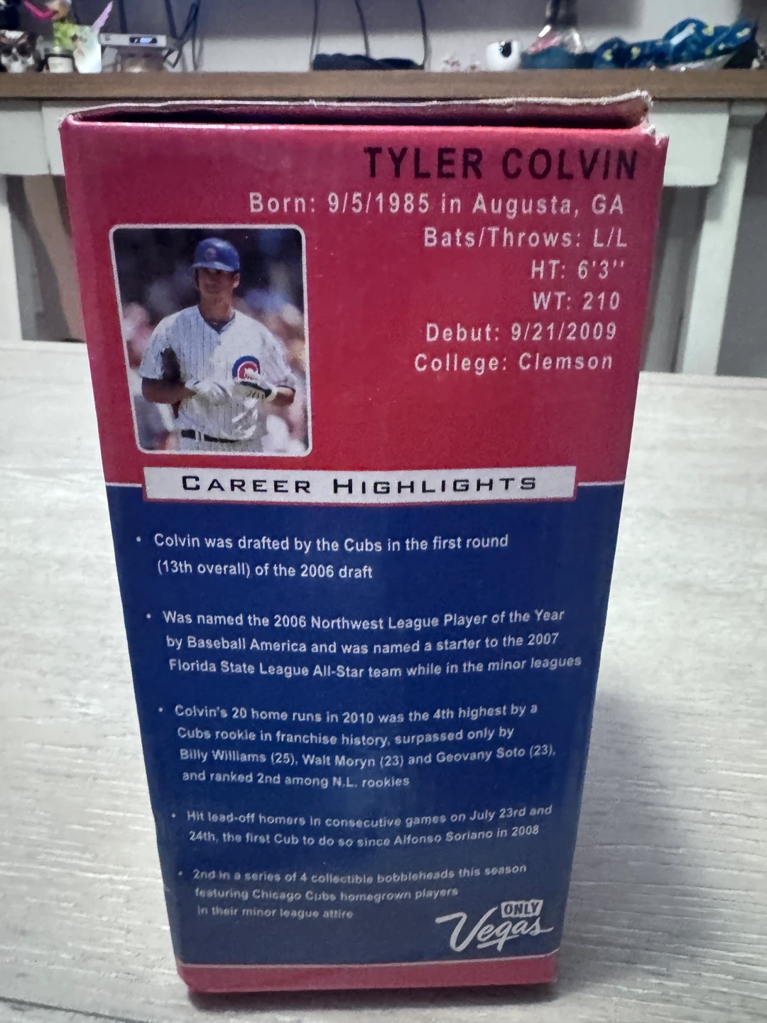 Tyler Colvin Chicago Cubs Bobblehead - photo 2