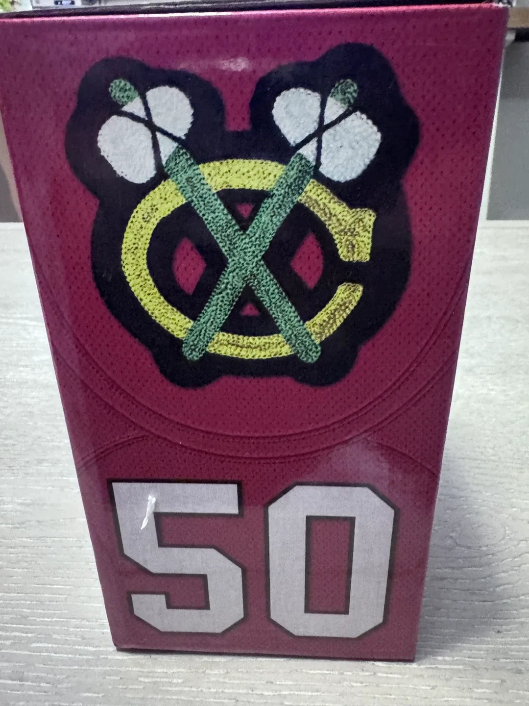 Chicago Blackhawks Corey Crawford #50 Collectible Box - photo 4