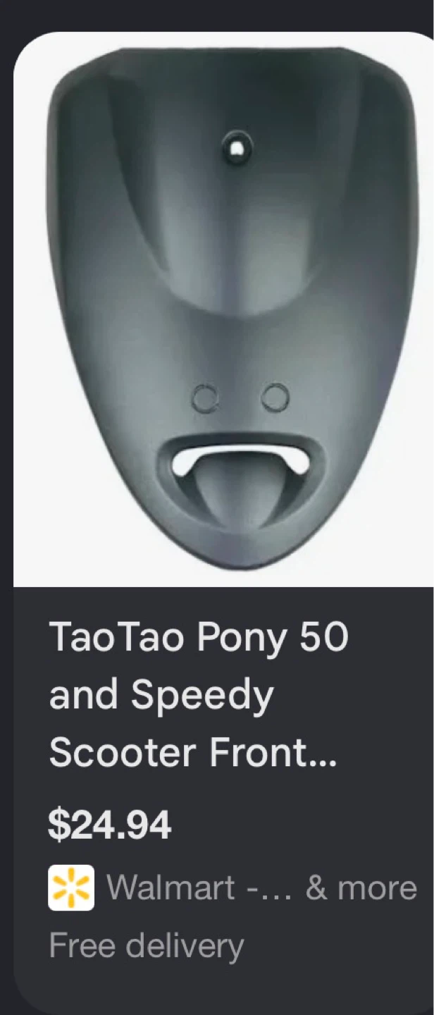 ⚽️TaoTao Pony 50 and Speedy Scooter Front Panel