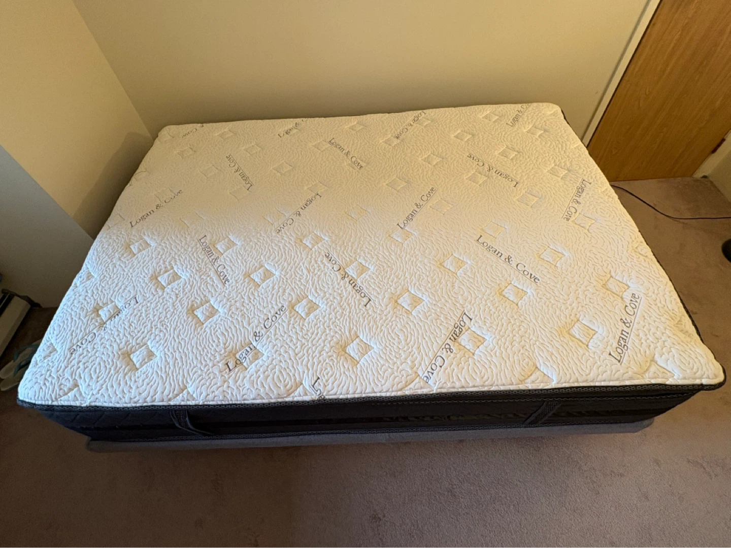 Double Mattress with Sleep Country Frame