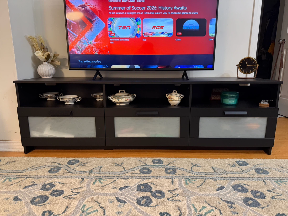 IKEA TV Stand – Modern Design – Excellent Condition