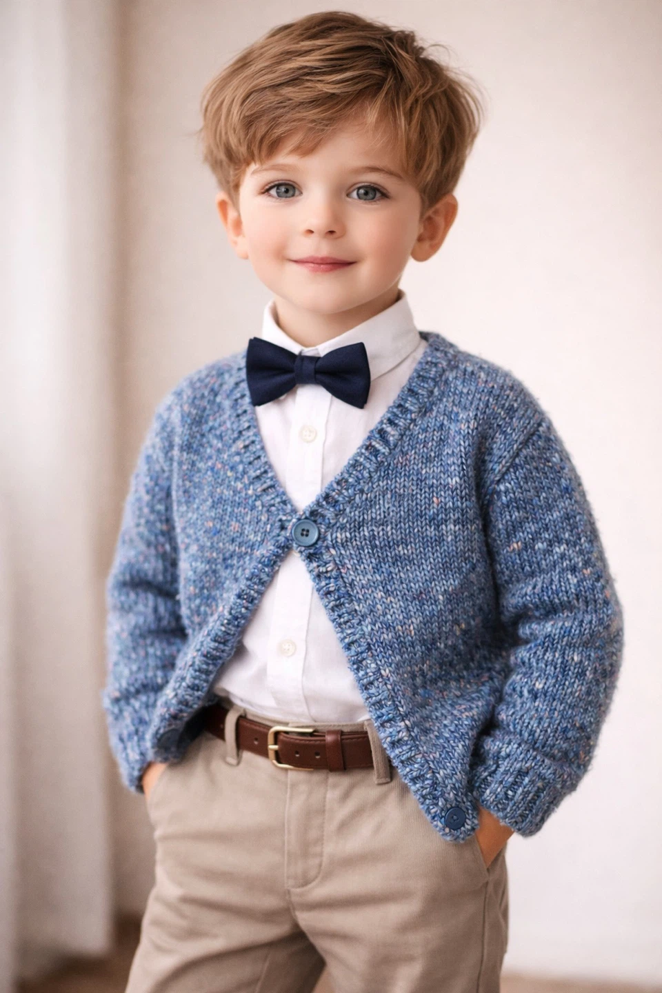 Light Blue Knit Sweater - photo 3