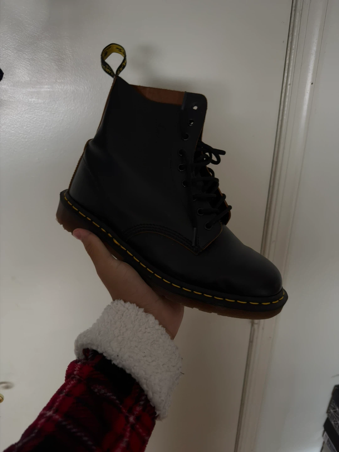 Dr. Martens Black 1460 lace up boots - photo 4