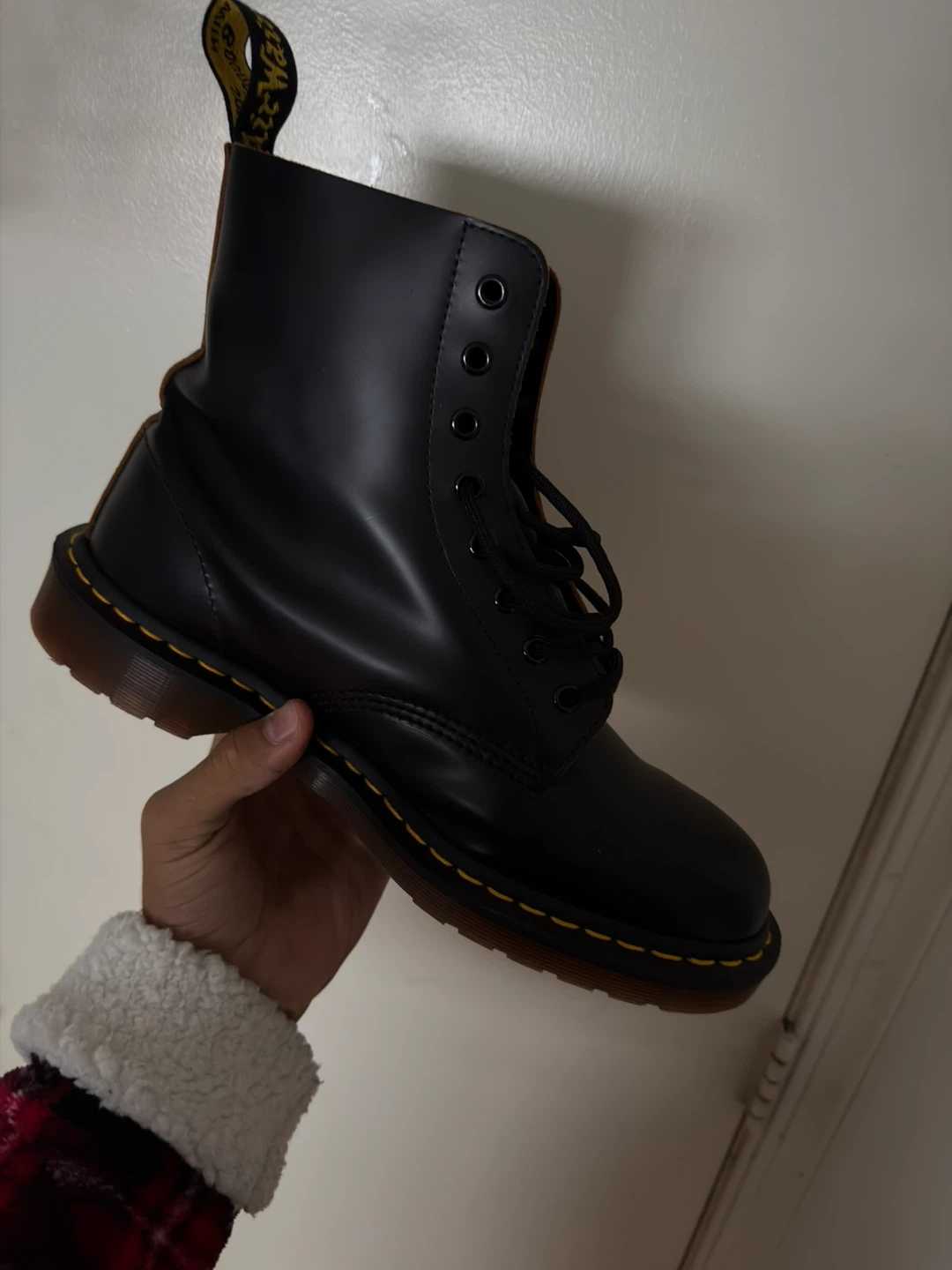 Dr. Martens Black 1460 lace up boots