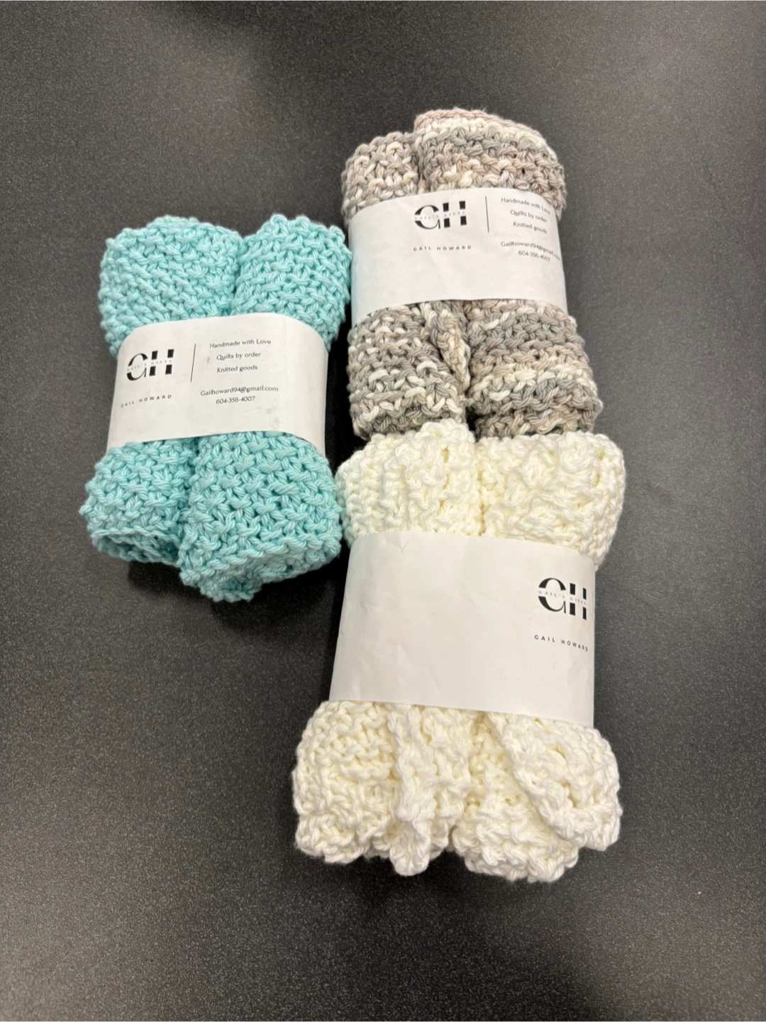 Handmade Knitted Goods Set