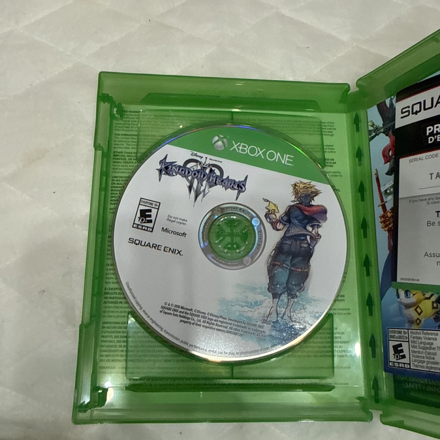Kingdom Hearts III Xbox One Video Game - photo 2