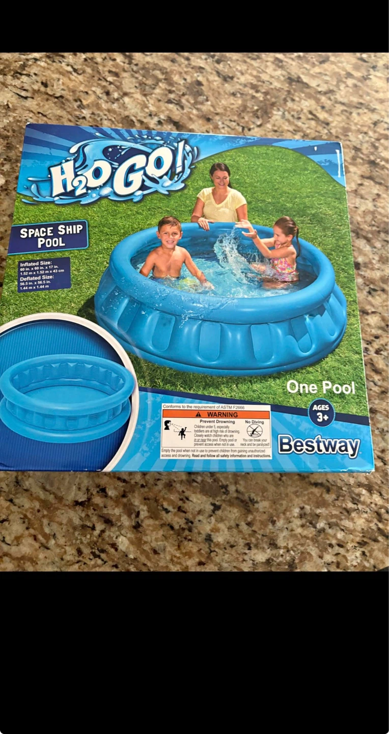 H2O GO! Space Ship Pool - Bestway⚽️