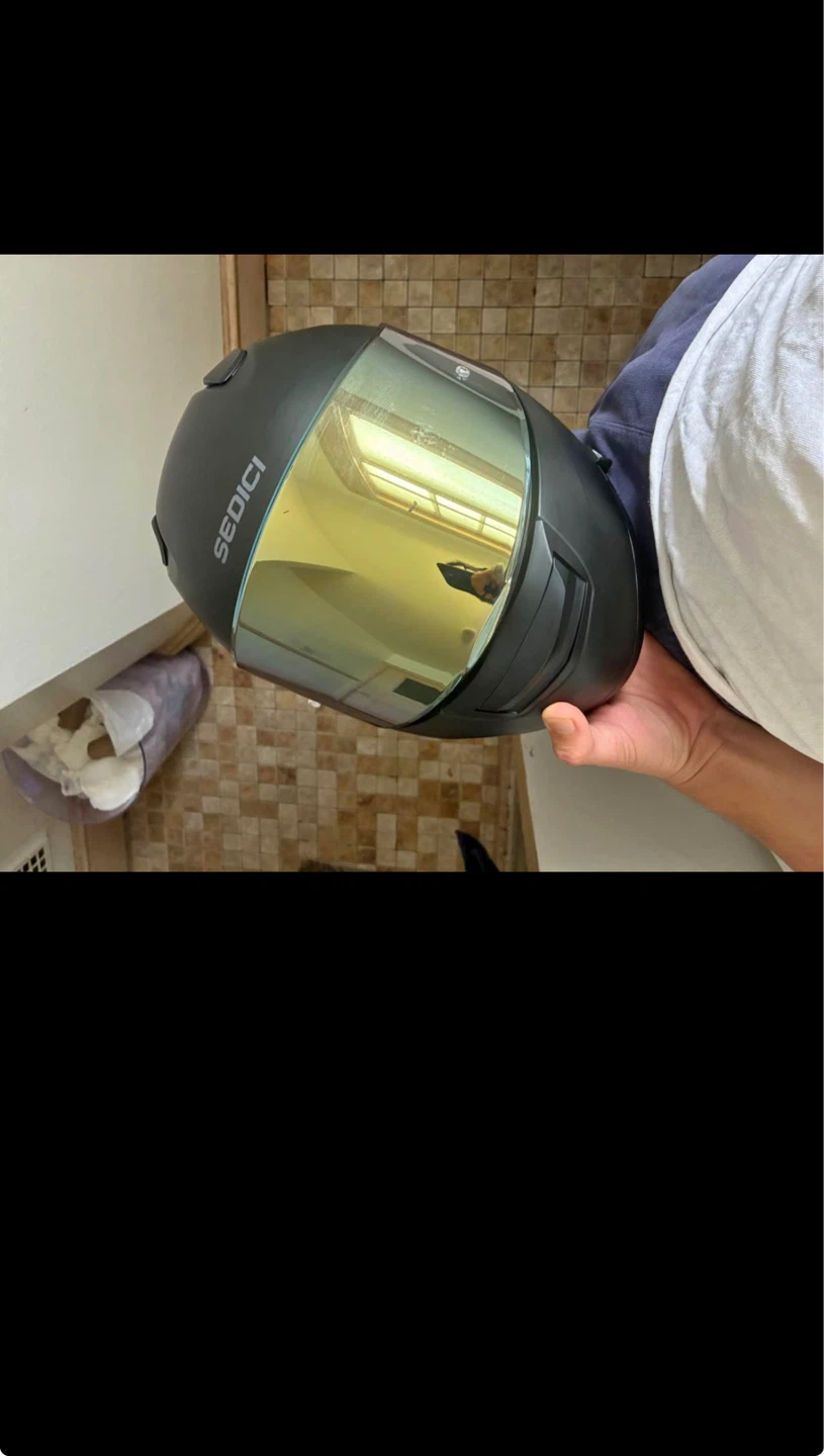 ⚽️Sedici Motorcycle Helmet with Mirrored Visor