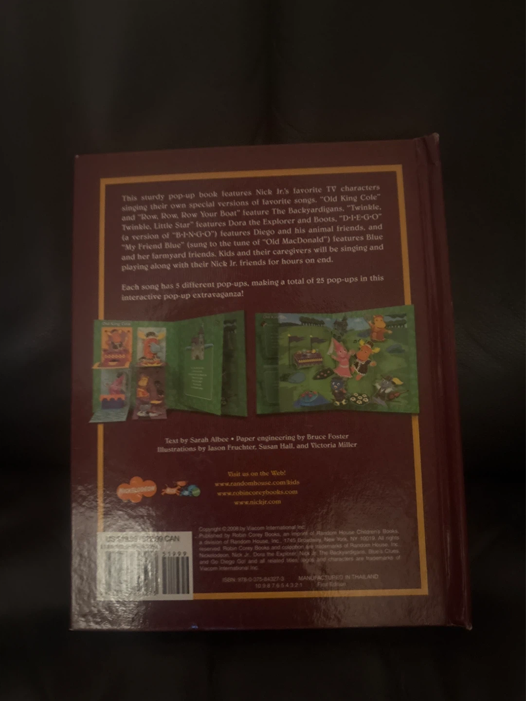 ⚽️Nick Jr.'s Pop-Up Songs Book - photo 4