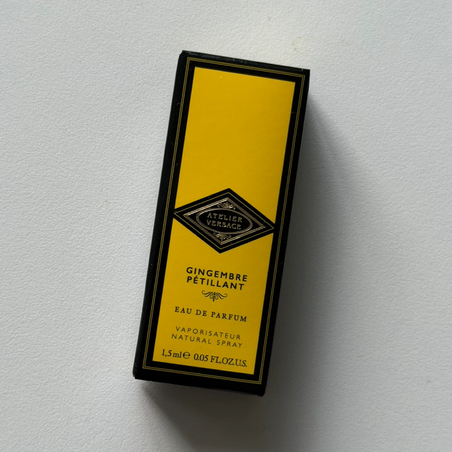 Atelier Versace Gingembre Petillant Eau de Parfum 1.5ml ⚽️