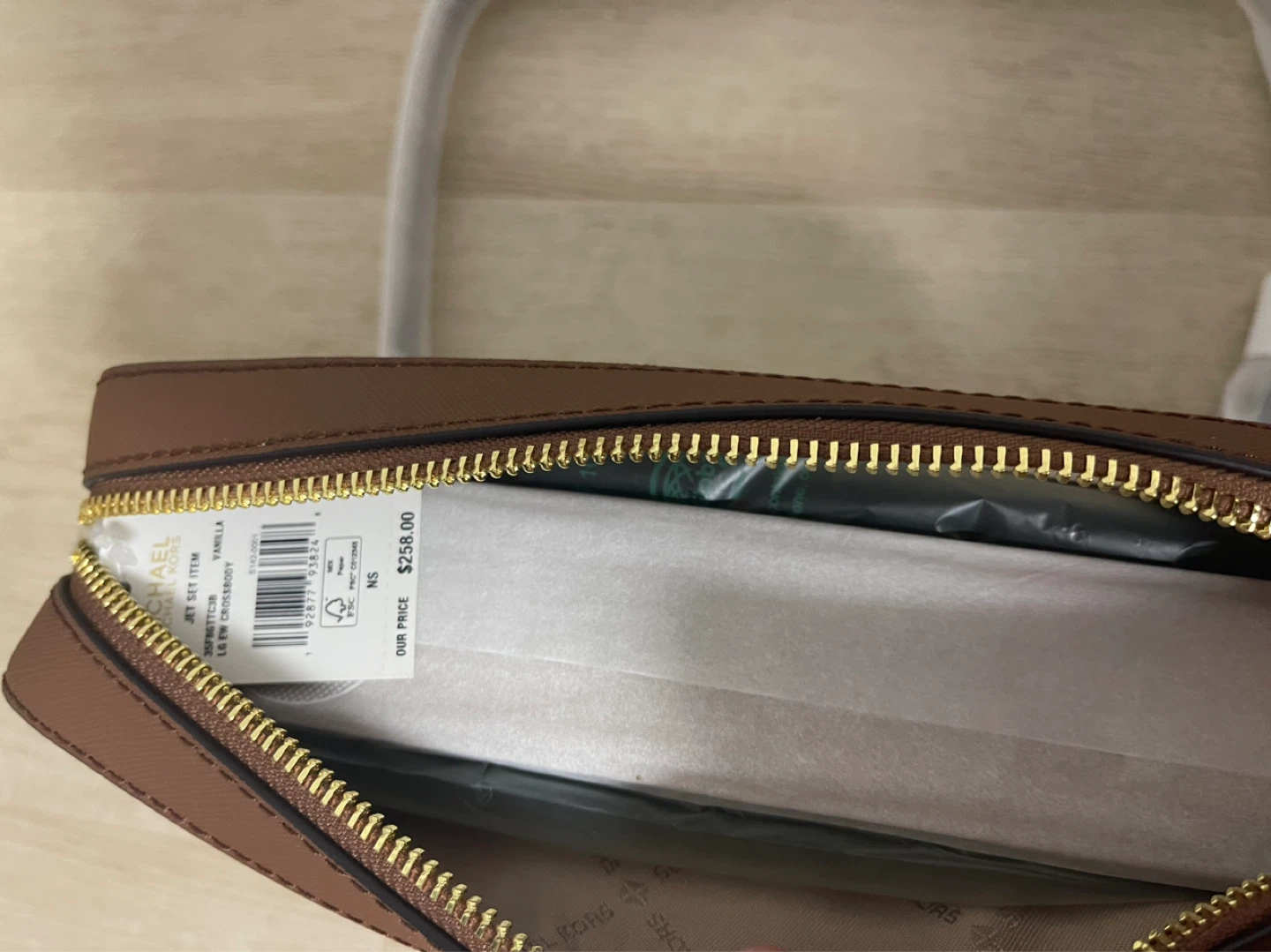 Michael Kors Jet Set Item LG Crossbody Vanilla - photo 5