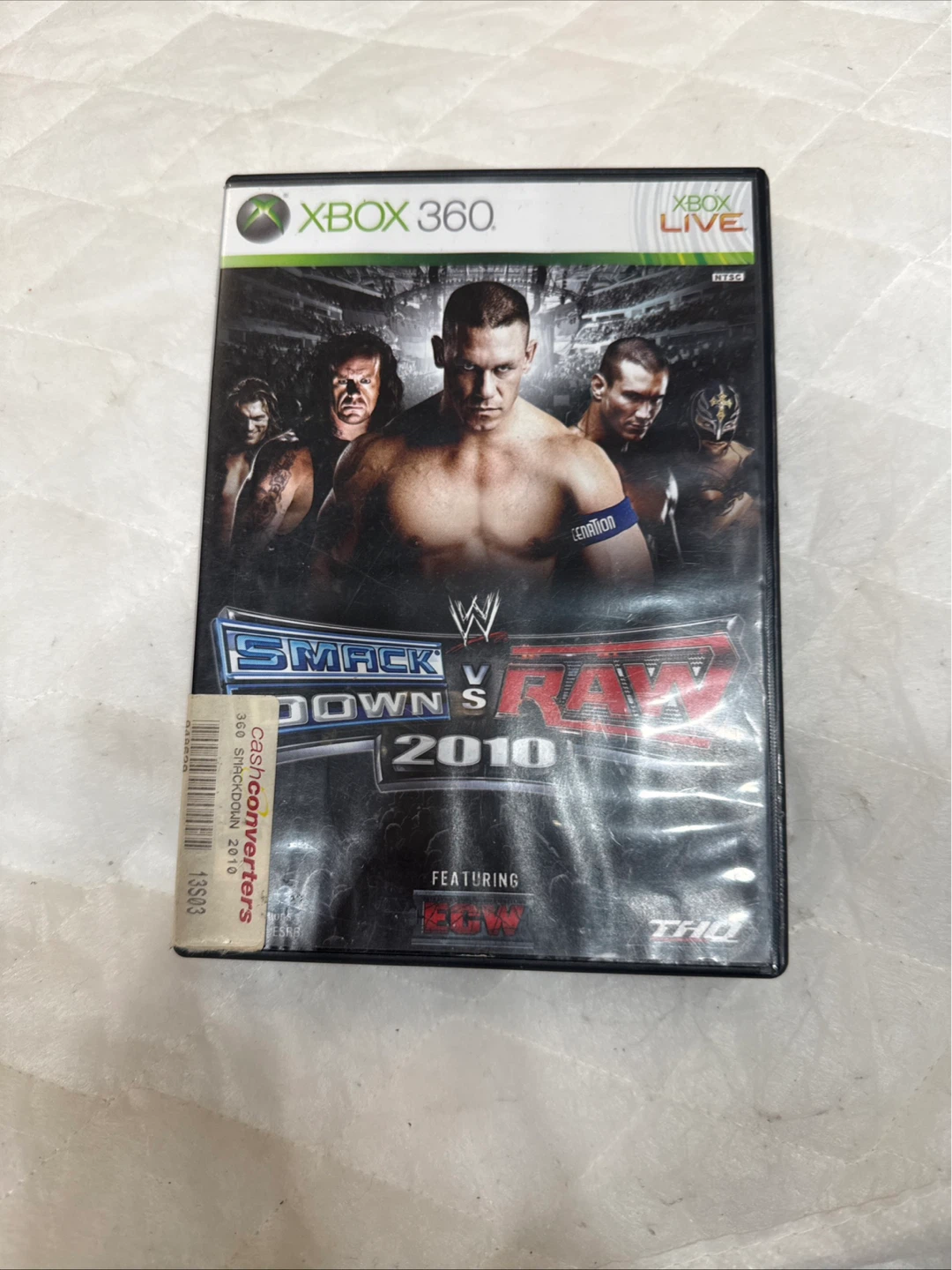 WWE SmackDown vs. Raw 2010 Video Game for Xbox 360