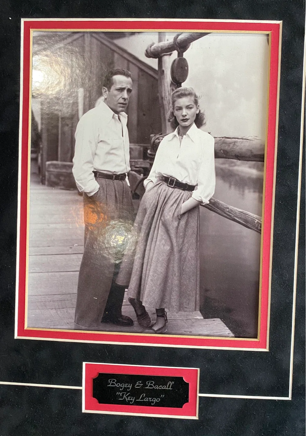 Collector: Key Largo Framed Movie Poster & Photo - photo 3