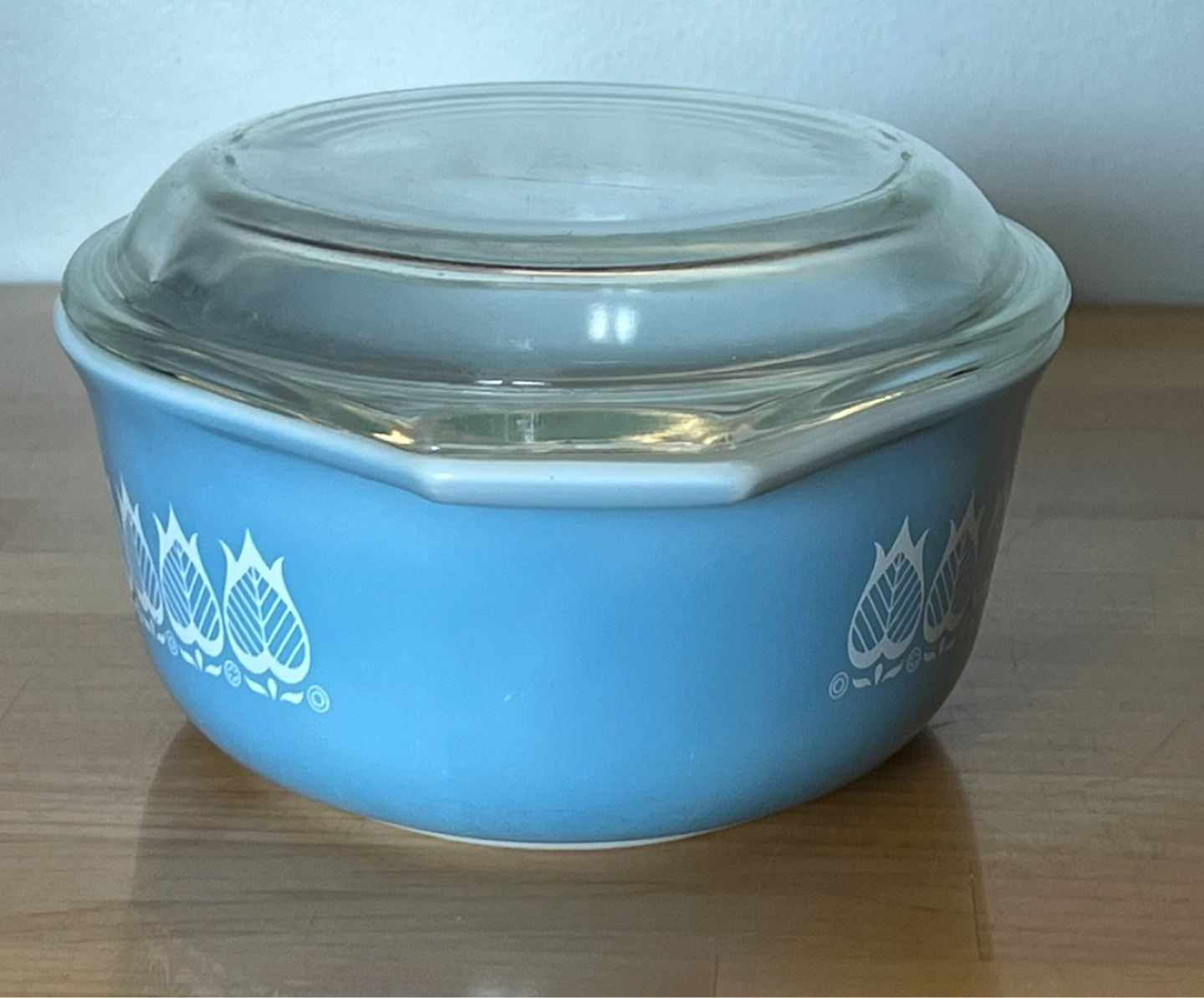 Vintage Pyrex Tulips Casserole 043 - photo 4