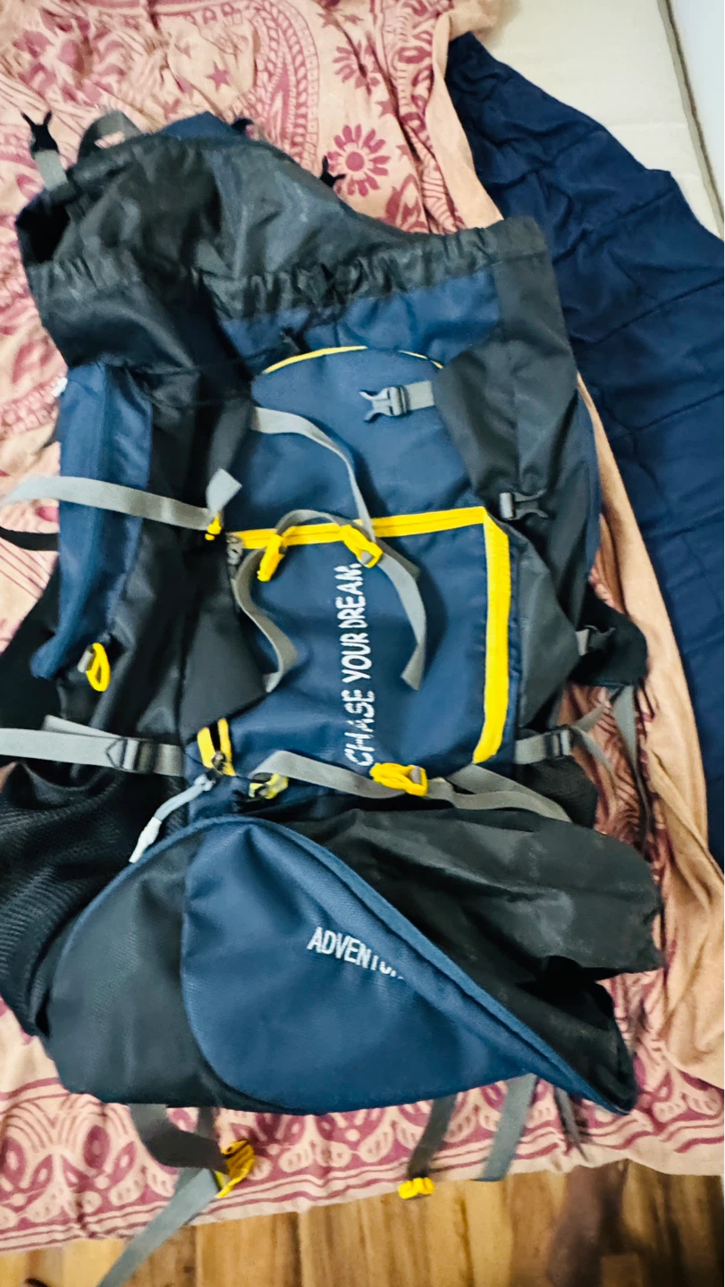 Blue Hiking Backpack