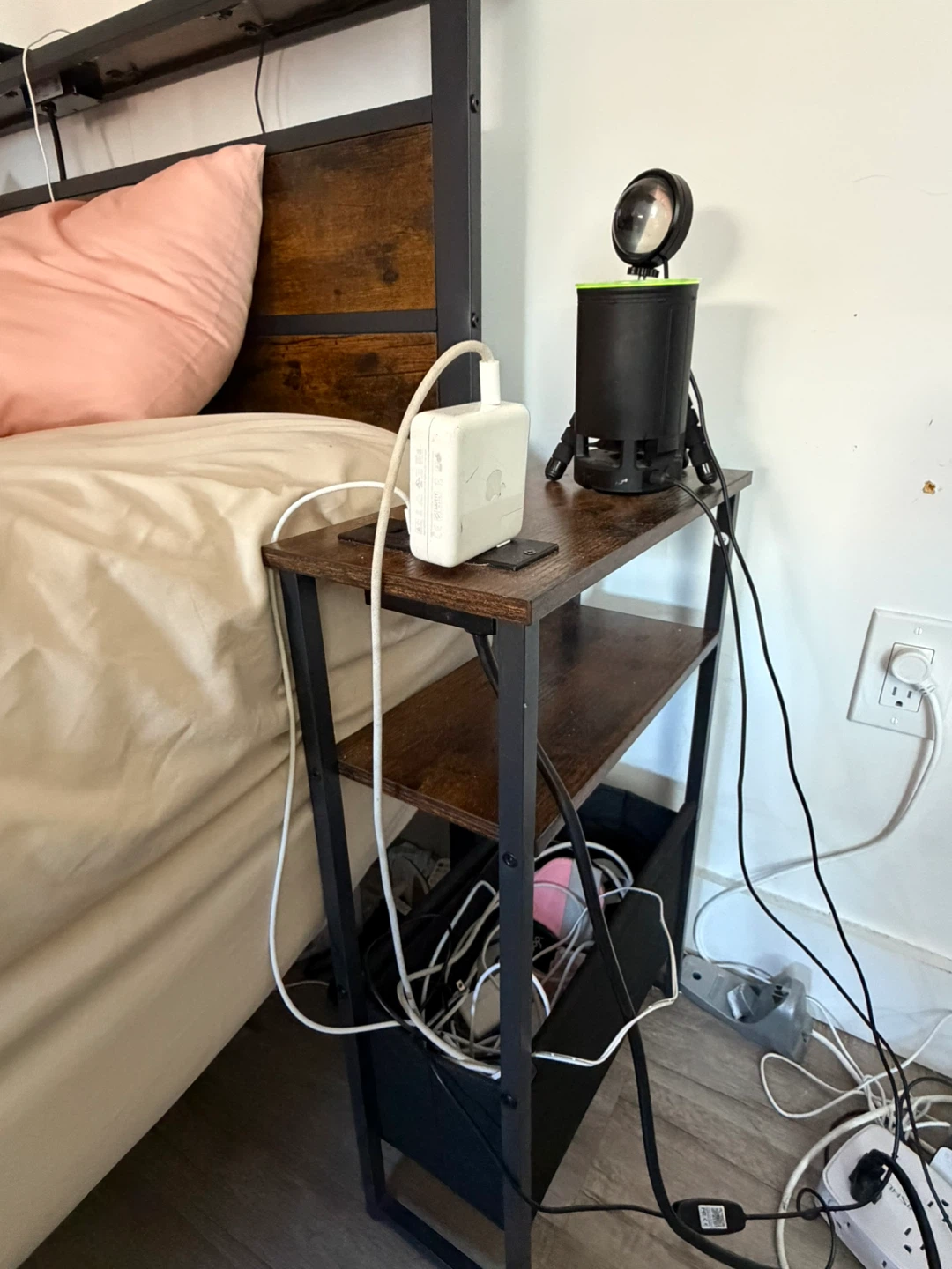 NIGHTSTAND WITH OUTLETS
