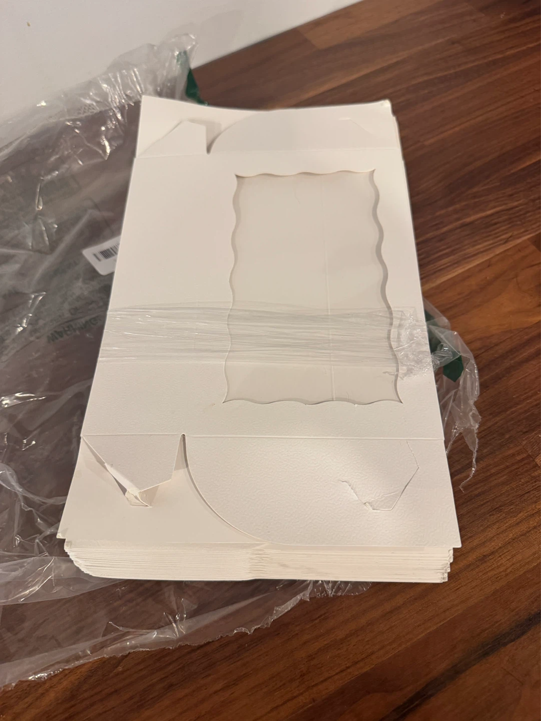 10 Zylpax Bakery Boxes White Pastry Boxes with Window - photo 3