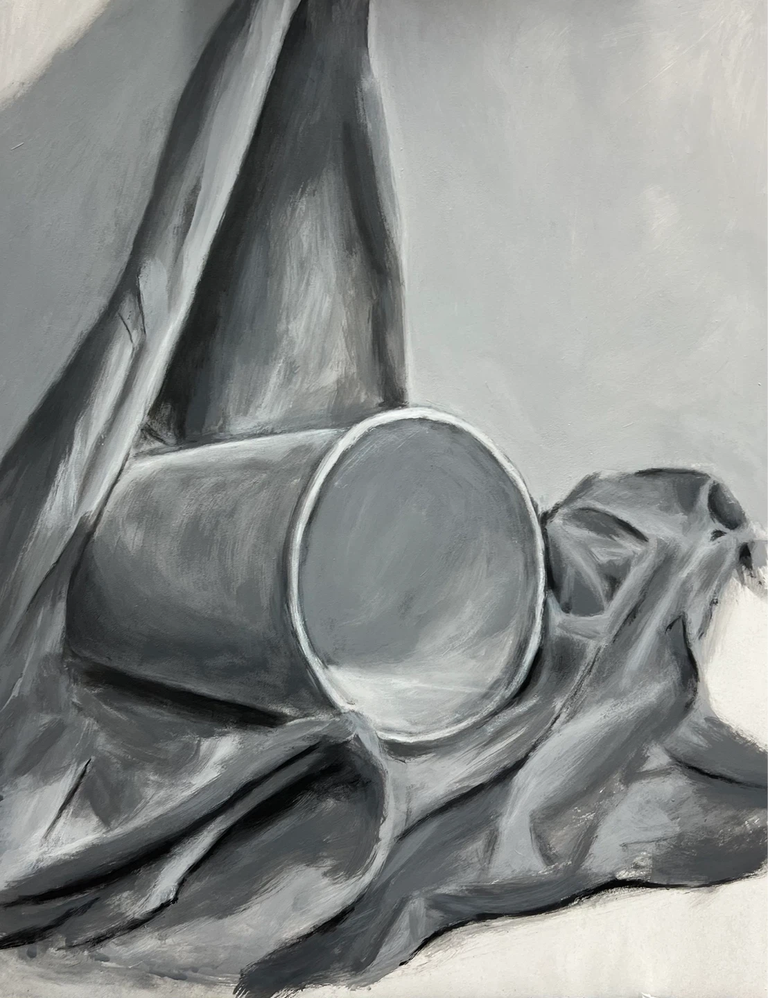 Acrylic Painting | Cup Still Life