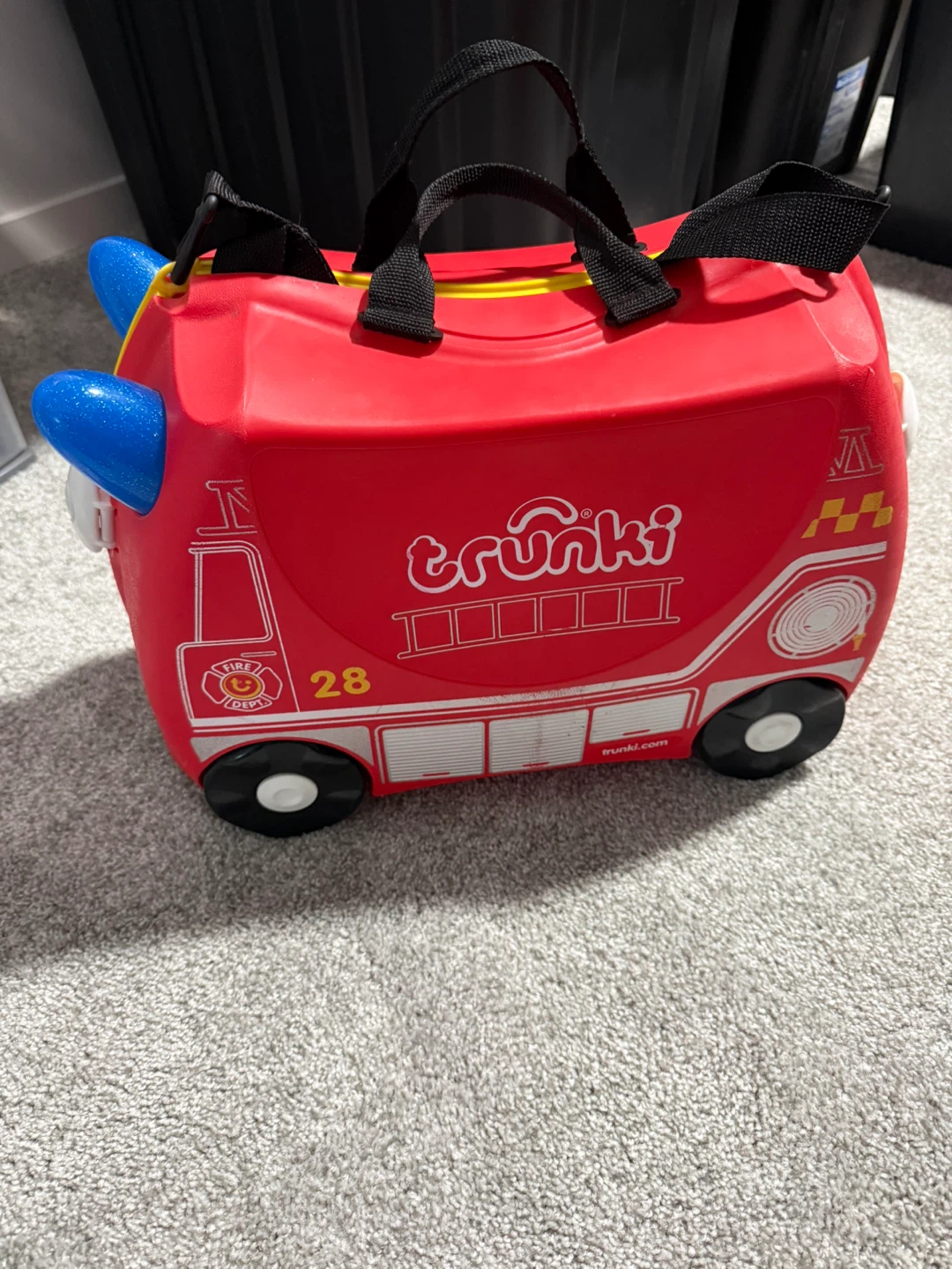 Trunki Ride-On Suitcase - Fire Engine