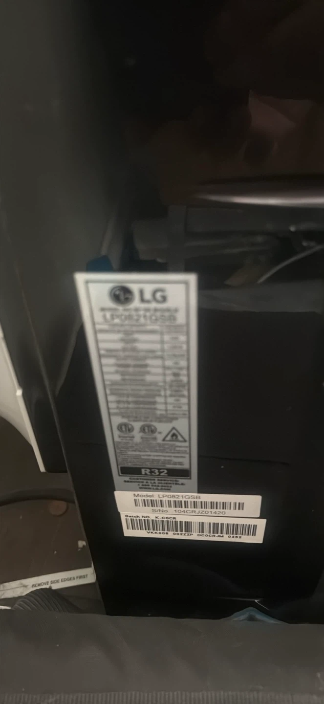 LG 3-in-1 Portable Air Conditioner - 11000 BTU - photo 4