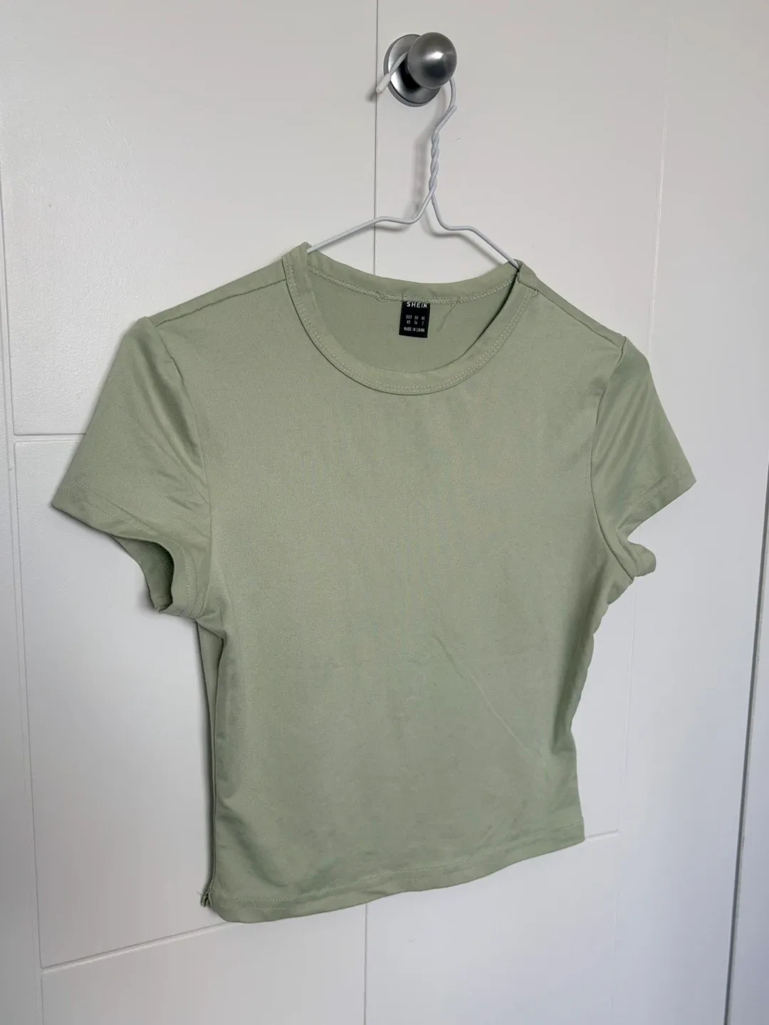 Green Cropped T-Shirt