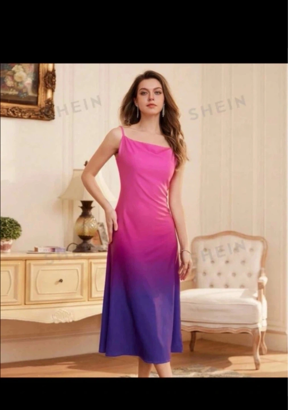 SHEIN Ombre Slip Dress⚽️