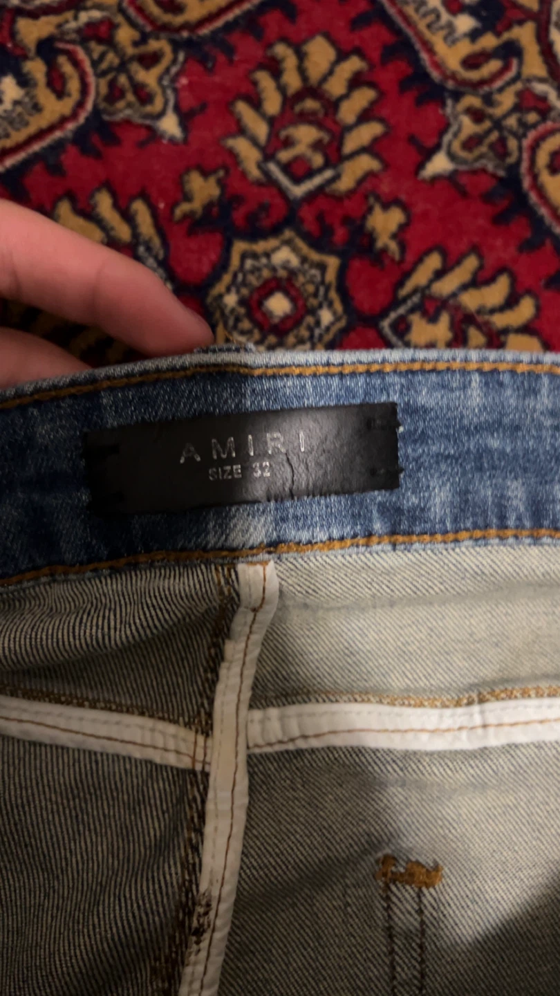 AMIRI Distressed Jeans Size 32 - photo 3