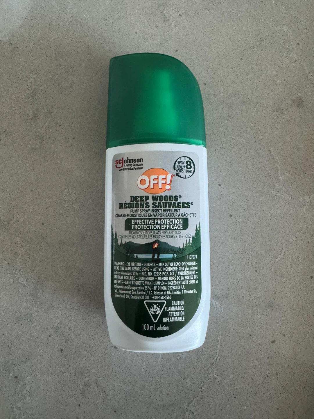 Moving sales- must go deep woods pump spray insect repellent