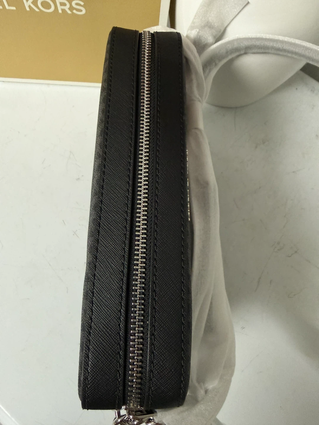 Michael Kors Jet Set Travel Camera Bag - Black Signature - photo 4
