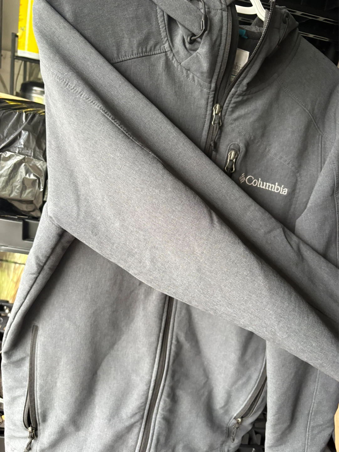 Columbia Softshell Jacket - Grey S - photo 2