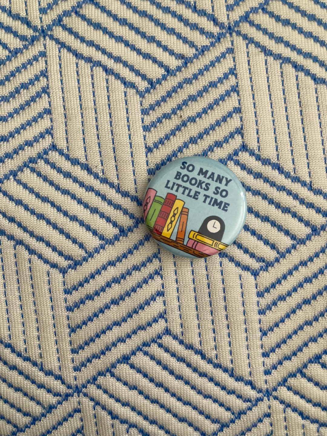 So Many Books So Little Time Pin⚽️