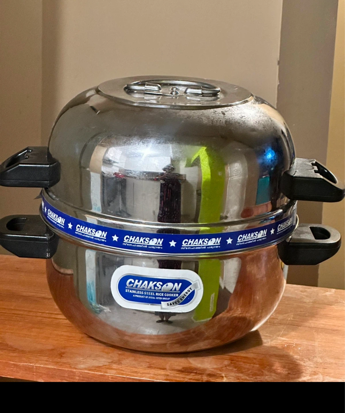 Chakson Stainless Steel Rice Cooker⚽️