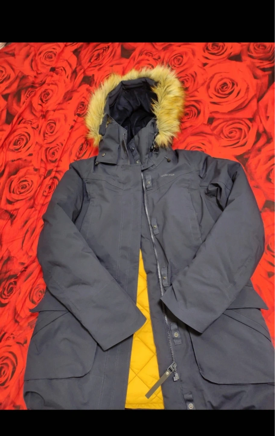 Quechua Winter Parka with Fur Hood⚽️