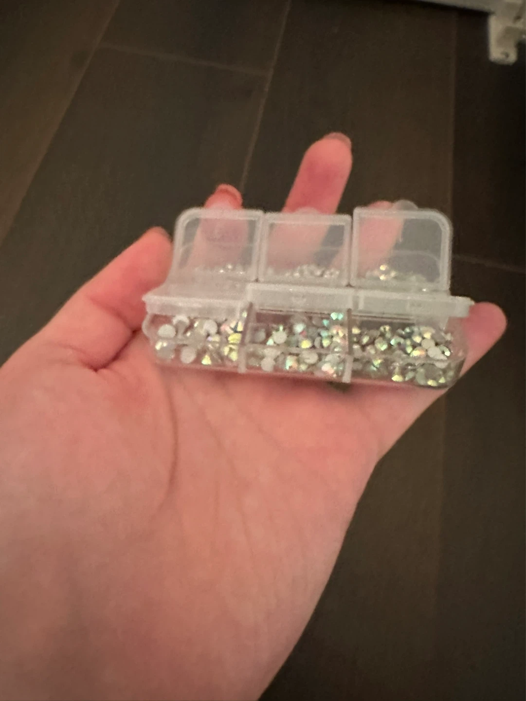 Clear Rhinestones Nail Art Gems - photo 2