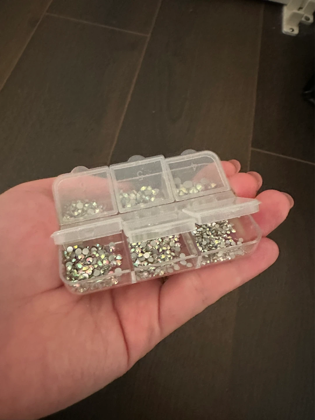 Clear Rhinestones Nail Art Gems
