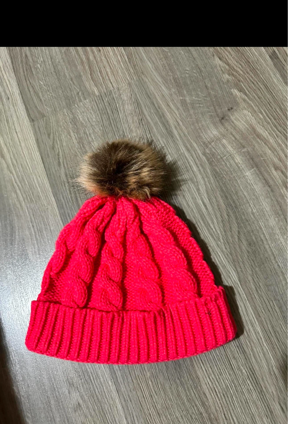 Pink Pom Pom Beanie⚽️
